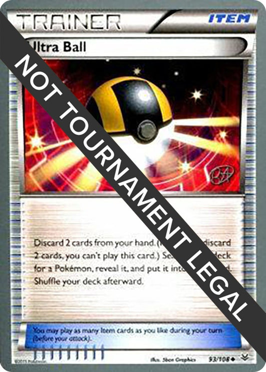 Image for Ultra Ball - 2015 (Rowan Stavenow) (93/108) (World Championship Decks) - Pokemon