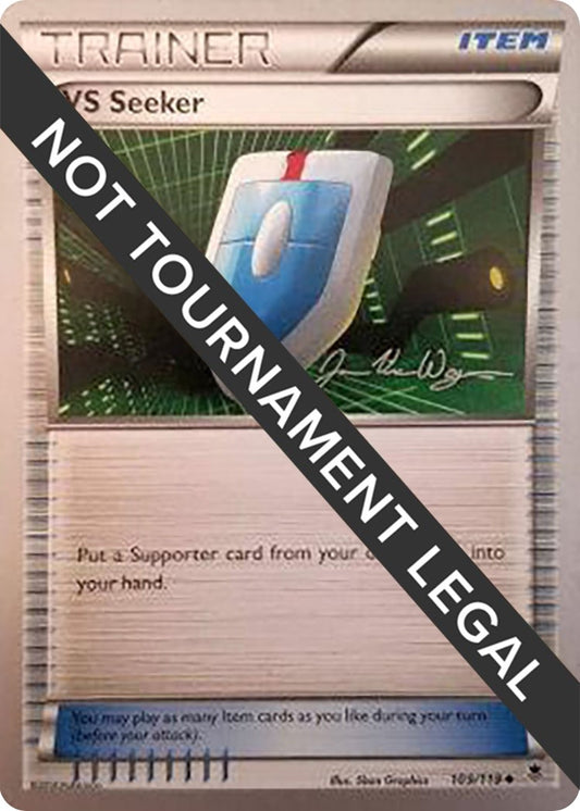 Image for VS Seeker - 2015 (Jacob Van Wagner) (109/119) (World Championship Decks) - Pokemon