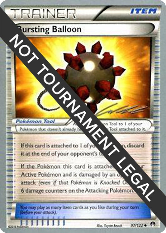 Image for Bursting Balloon - 2016 (Cody Walinski) (97/122) (World Championship Decks) - Pokemon
