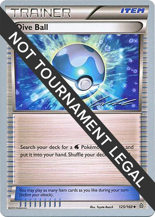 Image for Dive Ball - 2016 (Cody Walinski) (125/160) (World Championship Decks) - Pokemon