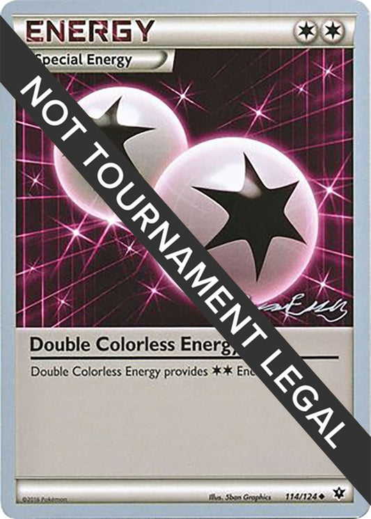 Image for Double Colorless Energy - 2016 (Jesper Eriksen) (114/124) (World Championship Decks) - Pokemon