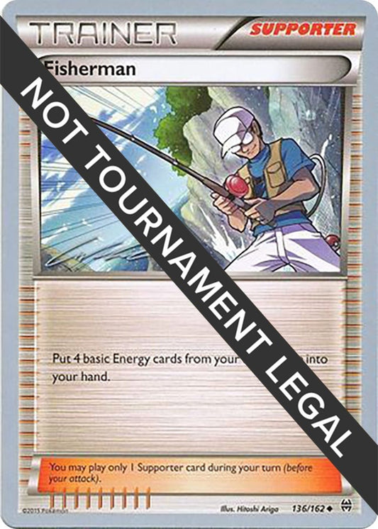 Image for Fisherman - 2016 (Cody Walinski) (136/162) (World Championship Decks) - Pokemon