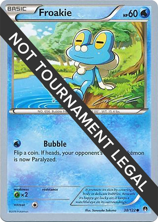 Image for Froakie - 2016 (Cody Walinski) (38/122) (World Championship Decks) - Pokemon