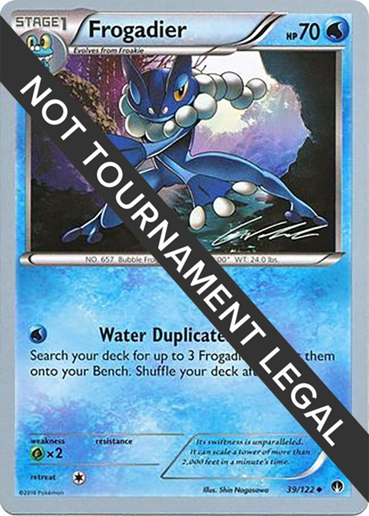 Image for Frogadier - 2016 (Cody Walinski) (39/122) (World Championship Decks) - Pokemon
