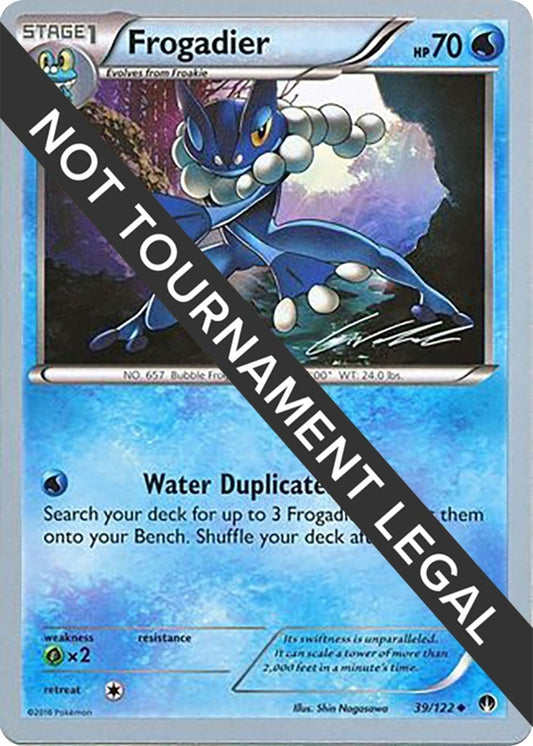 Image for Frogadier - 2016 (Cody Walinski) (39/122) (World Championship Decks) - Pokemon