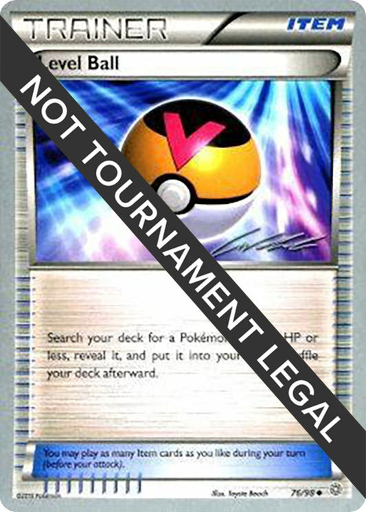 Image for Level Ball - 2016 (Cody Walinski) (76/98) (World Championship Decks) - Pokemon