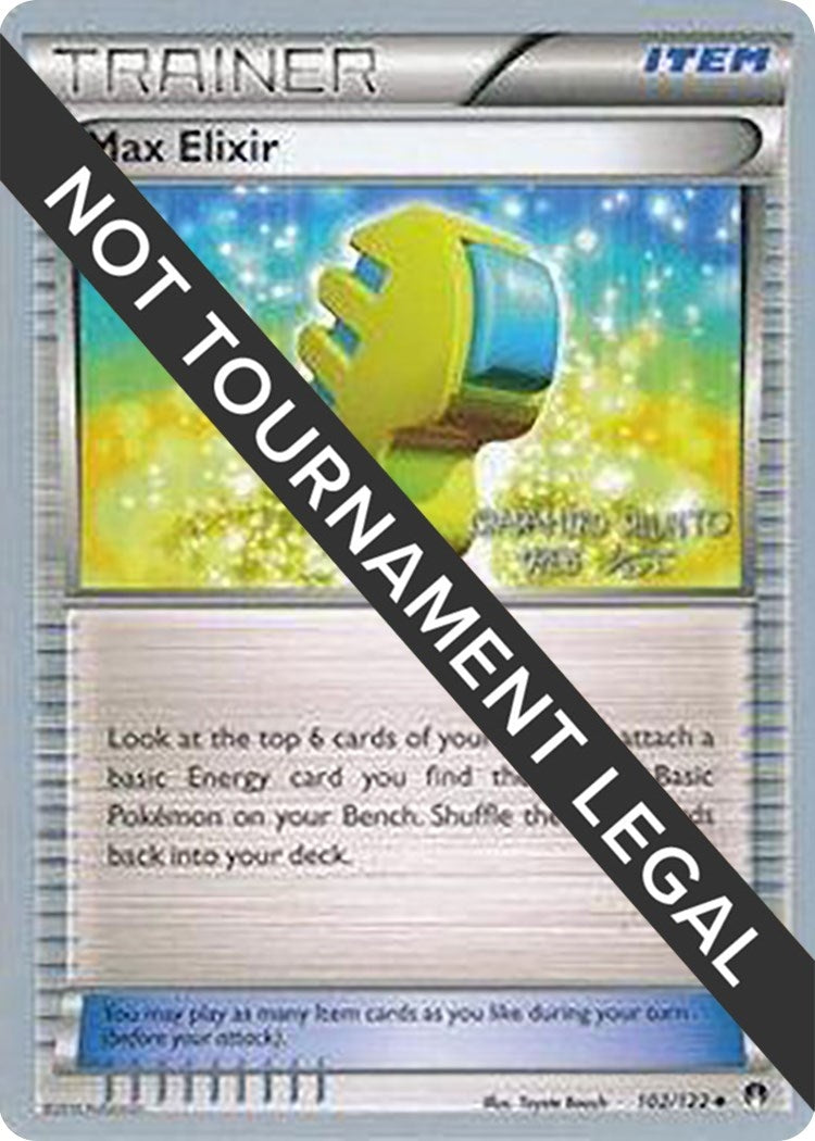 Image for Max Elixir - 2016 (Shunto Sadahiro) (102/122) (World Championship Decks) - Pokemon
