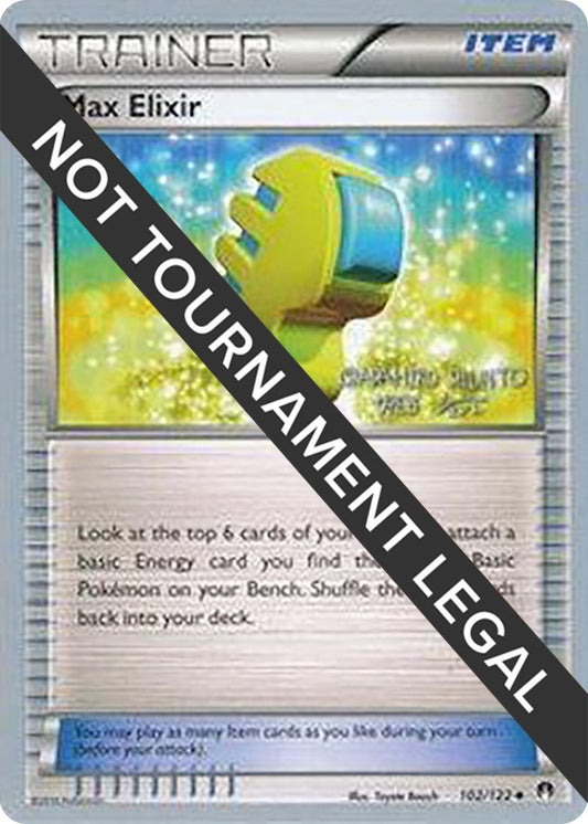 Image for Max Elixir - 2016 (Shunto Sadahiro) (102/122) (World Championship Decks) - Pokemon