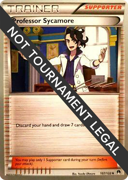 Image for Professor Sycamore - 2016 (Cody Walinski) (107/122) (World Championship Decks) - Pokemon