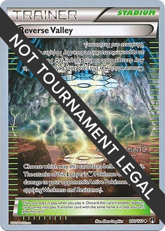 Image for Reverse Valley - 2016 (Shunto Sadahiro) (110/122) (World Championship Decks) - Pokemon