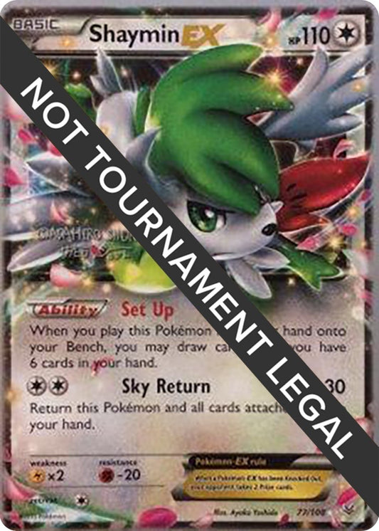 Image for Shaymin EX - 2016 (Shunto Sadahiro) (77/108) (World Championship Decks) - Pokemon