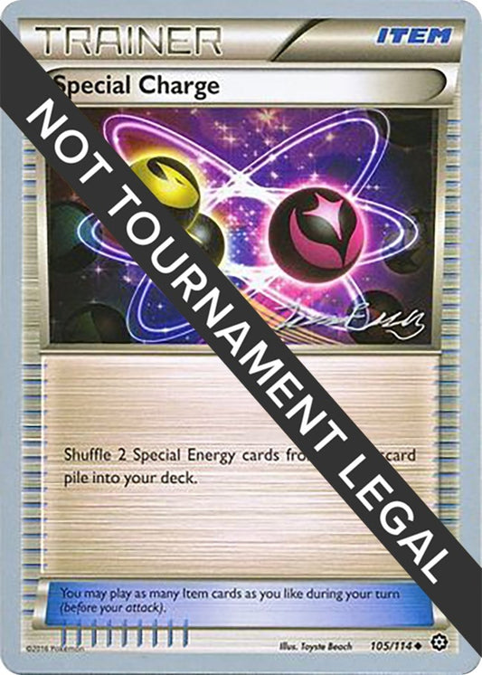 Image for Special Charge - 2016 (Jesper Eriksen) (105/114) (World Championship Decks) - Pokemon