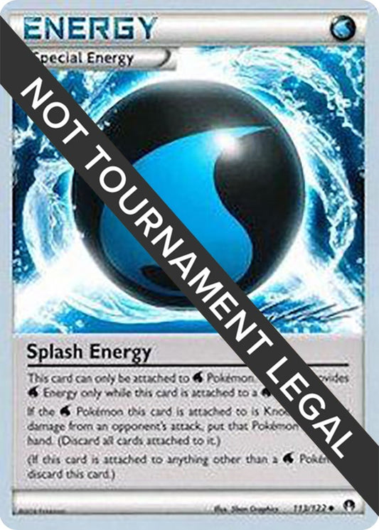 Image for Splash Energy - 2016 (Cody Walinski) (113/122) (World Championship Decks) - Pokemon