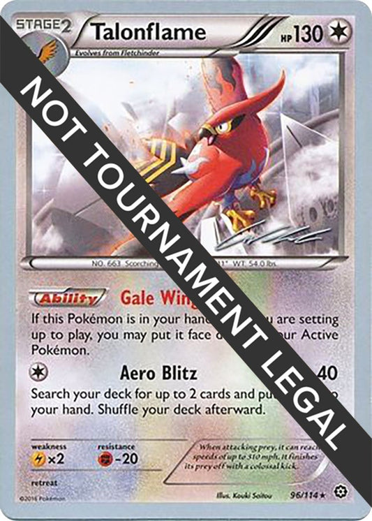 Image for Talonflame - 2016 (Cody Walinski) (96/114) (World Championship Decks) - Pokemon