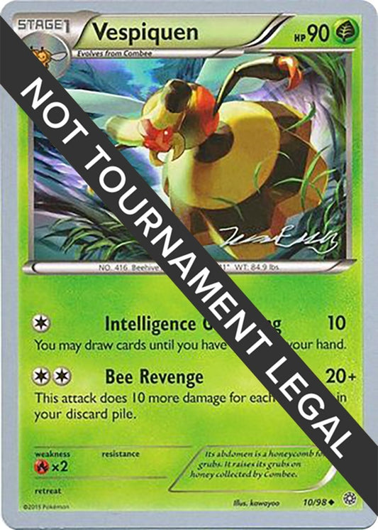 Image for Vespiquen - 2016 (Jesper Eriksen) (10/98) (World Championship Decks) - Pokemon