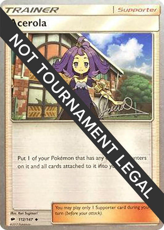 Image for Acerola - 2017 (Diego Cassiraga) (112/147) (World Championship Decks) - Pokemon