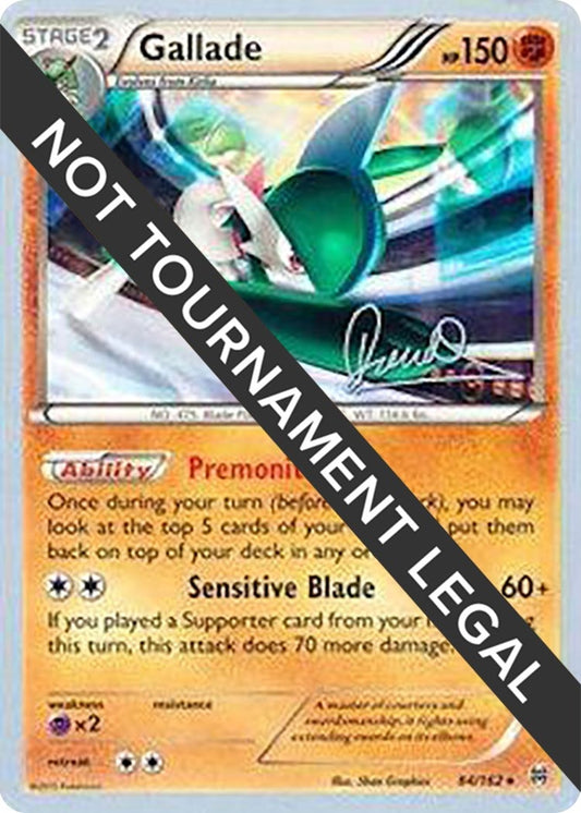 Image for Gallade - 2017 (Diego Cassiraga) (84/162) (World Championship Decks) - Pokemon