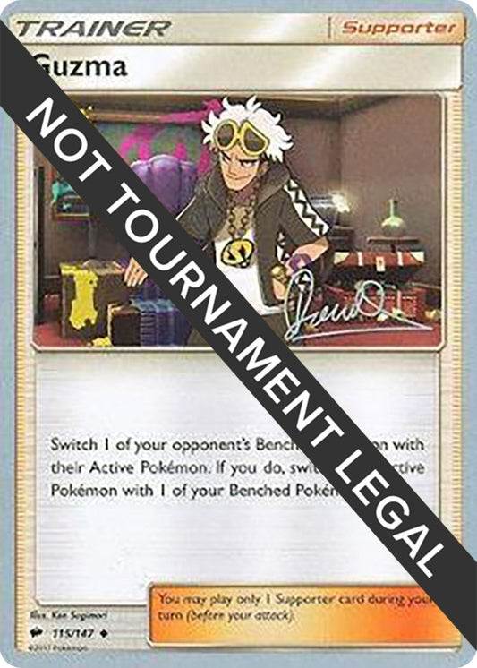 Image for Guzma - 2017 (Diego Cassiraga) (115/147) (World Championship Decks) - Pokemon
