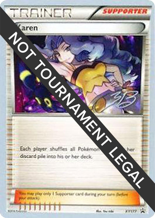 Image for Karen - 2017 (Zachary Bokhari) (XY177) (World Championship Decks) - Pokemon