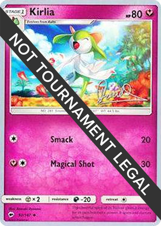 Image for Kirlia - 2017 (Diego Cassiraga) (92/147) (World Championship Decks) - Pokemon