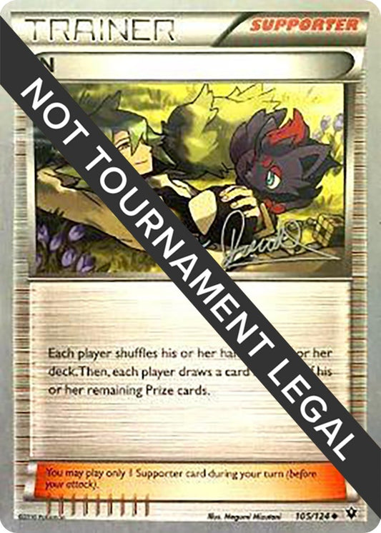 Image for N - 2017 (Diego Cassiraga) (105/124) (World Championship Decks) - Pokemon