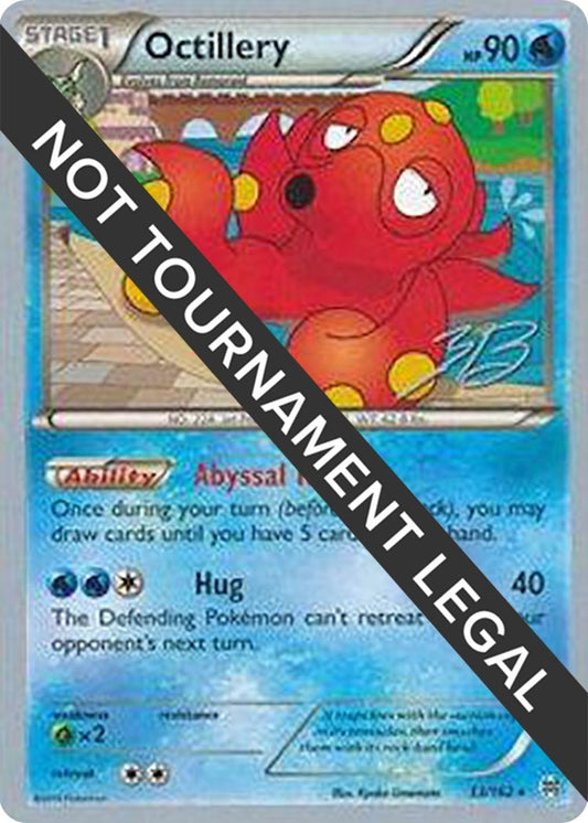 Image for Octillery - 2017 (Zachary Bokhari) (33/162) (World Championship Decks) - Pokemon