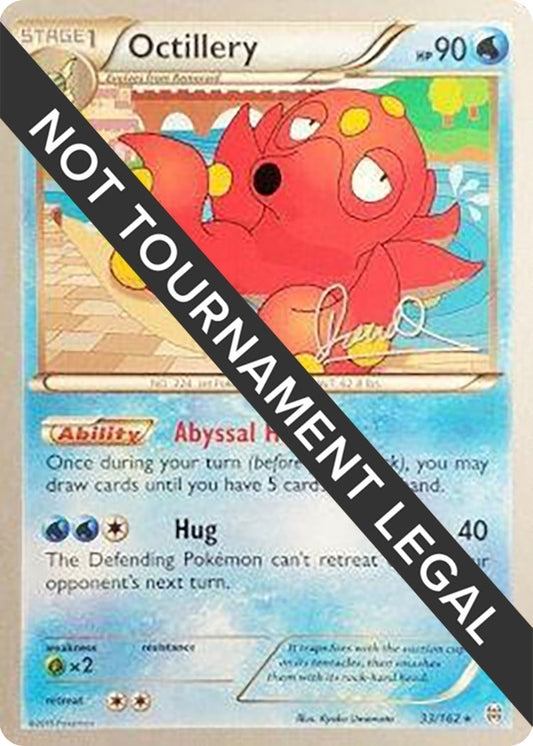 Image for Octillery - 2017 (Diego Cassiraga) (33/162) (World Championship Decks) - Pokemon