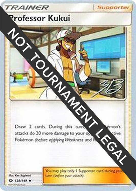 Image for Professor Kukui - 2017 (Zachary Bokhari) (128/149) (World Championship Decks) - Pokemon