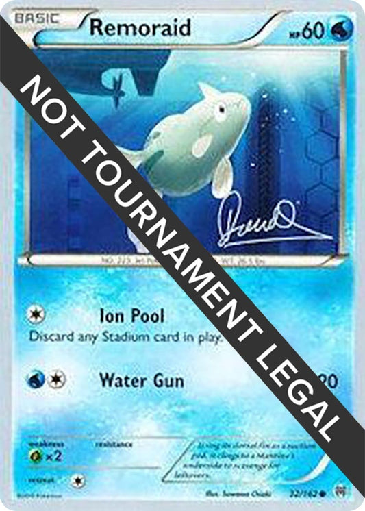 Image for Remoraid - 2017 (Diego Cassiraga) (32/162) (World Championship Decks) - Pokemon