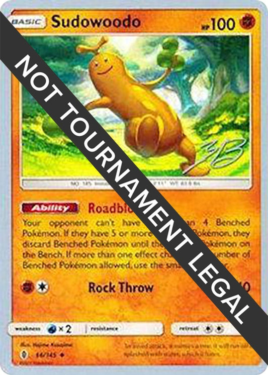 Image for Sudowoodo - 2017 (Zachary Bokhari) (66/145) (World Championship Decks) - Pokemon