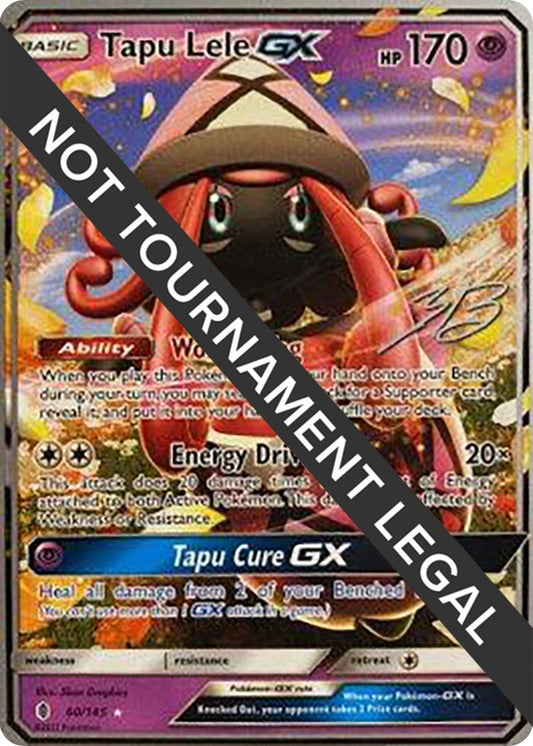 Image for Tapu Lele GX - 2017 (Zachary Bokhari) (60/145) (World Championship Decks) - Pokemon