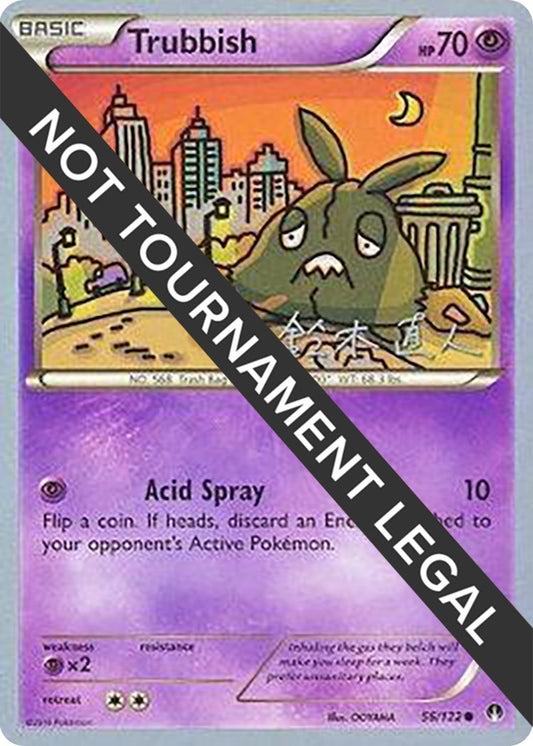 Image for Trubbish - 2017 (Naoto Suzuki) (56/122) (World Championship Decks) - Pokemon