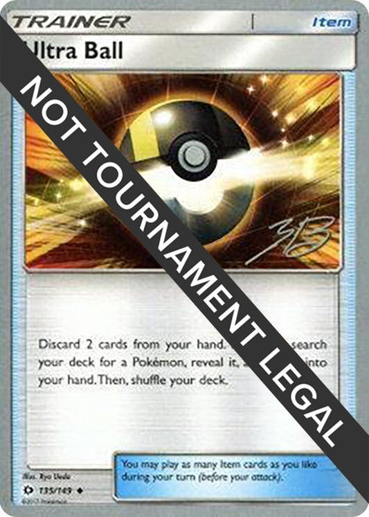 Image for Ultra Ball - 2017 (Zachary Bokhari) (135/124) (World Championship Decks) - Pokemon