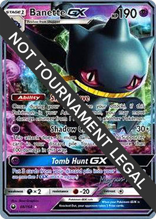 Image for Banette GX - 2018 (Magnus Pedersen) (66/168) (World Championship Decks) - Pokemon