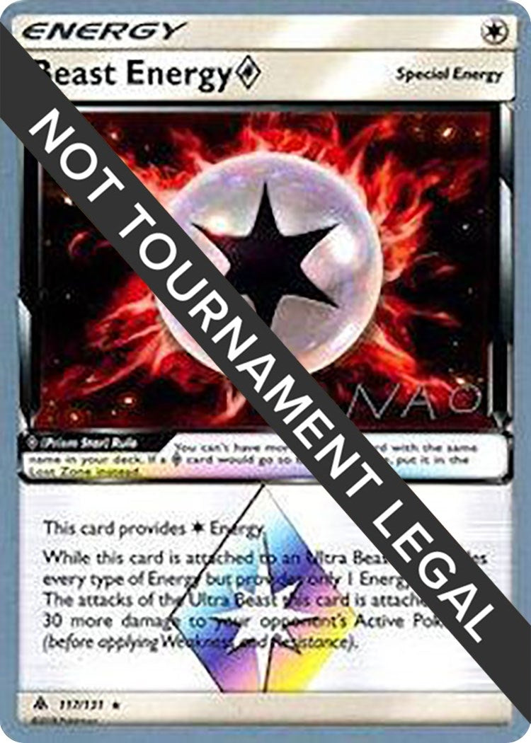 Image for Beast Energy Prism Star - 2018 (Naohito Inoue) (117/131) (World Championship Decks) - Pokemon
