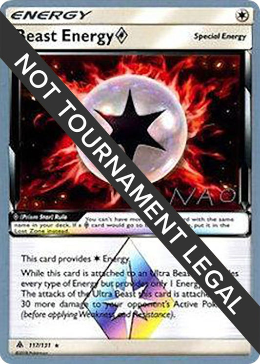 Image for Beast Energy Prism Star - 2018 (Naohito Inoue) (117/131) (World Championship Decks) - Pokemon