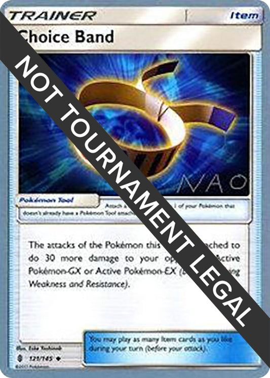 Image for Choice Band - 2018 (Naohito Inoue) (121/145) (World Championship Decks) - Pokemon