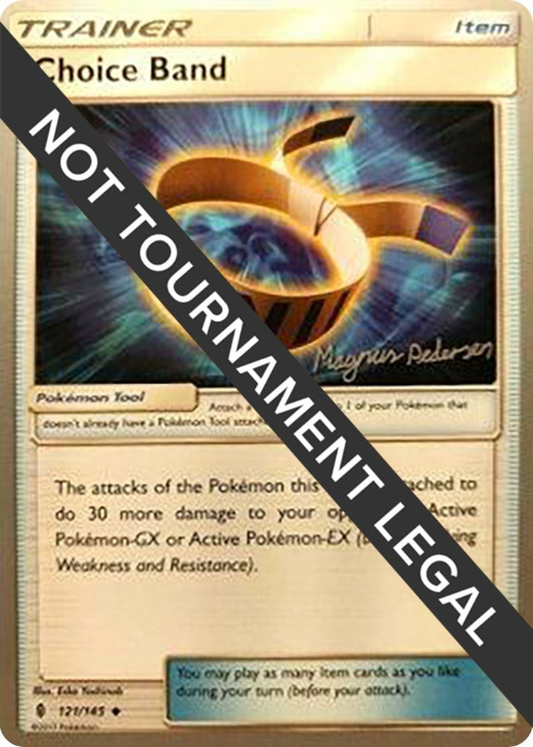 Image for Choice Band - 2018 (Magnus Pedersen) (121/145) (World Championship Decks) - Pokemon