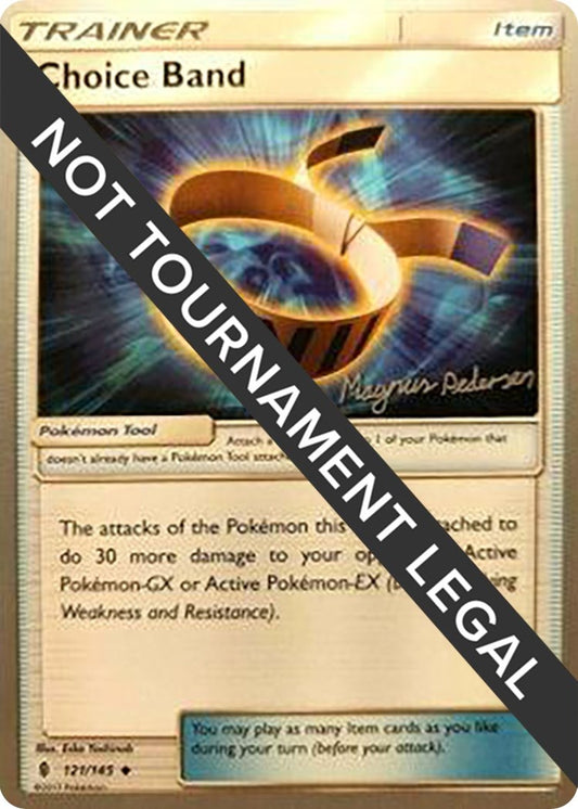 Image for Choice Band - 2018 (Magnus Pedersen) (121/145) (World Championship Decks) - Pokemon