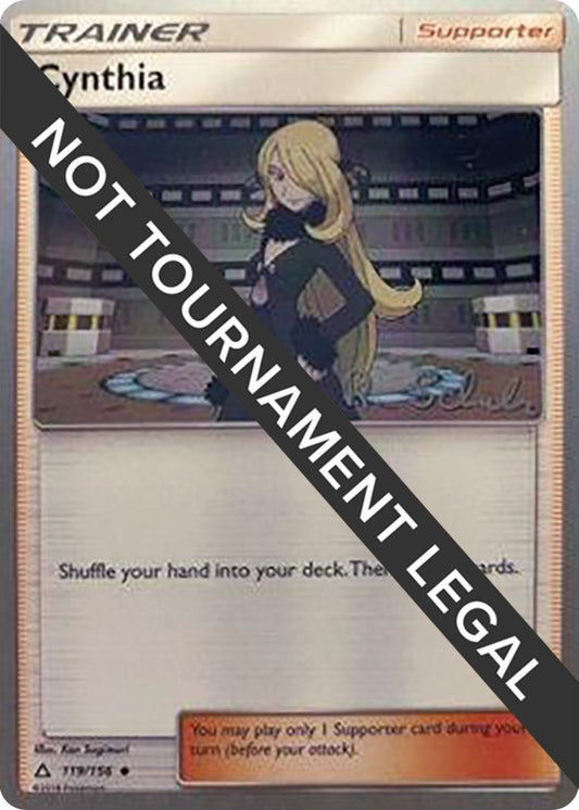Image for Cynthia - 2018 (Robin Schulz) (119/156) (World Championship Decks) - Pokemon