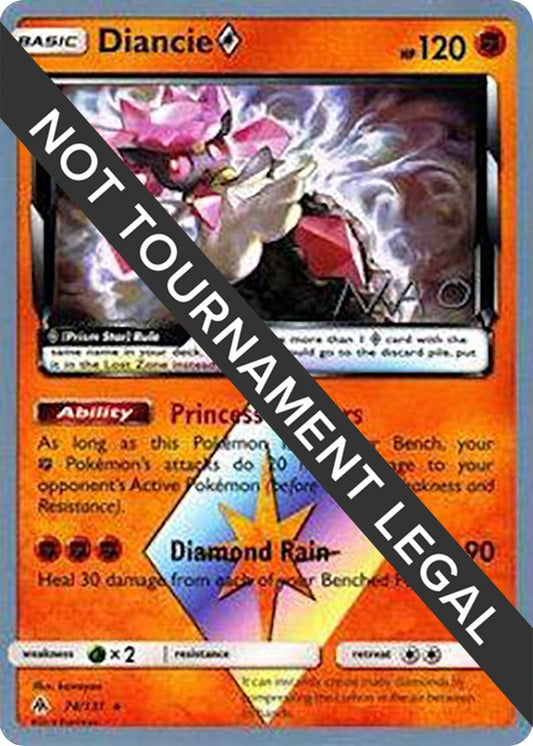Image for Diancie Prism Star - 2018 (Naohito Inoue) (74/131) (World Championship Decks) - Pokemon