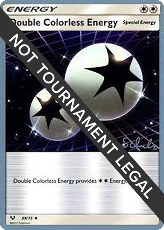 Image for Double Colorless Energy - 2018 (Robin Schulz) (69/73) (World Championship Decks) - Pokemon
