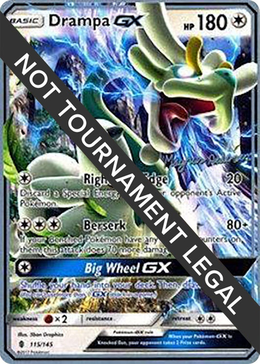 Image for Drampa GX - 2018 (Magnus Pedersen) (115/145) (World Championship Decks) - Pokemon