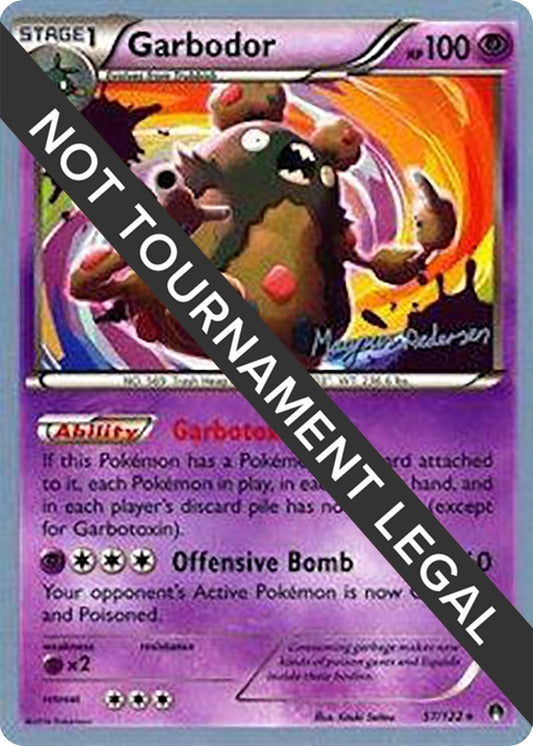 Image for Garbodor (57) - 2018 (Magnus Pedersen) (57/122) (World Championship Decks) - Pokemon