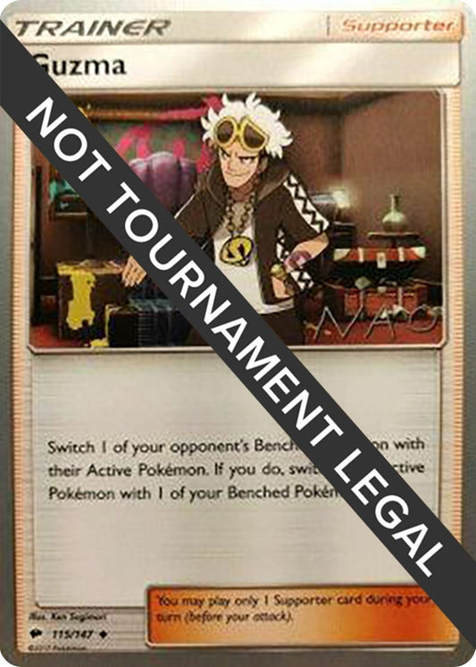 Image for Guzma - 2018 (Naohito Inoue) (115/147) (World Championship Decks) - Pokemon