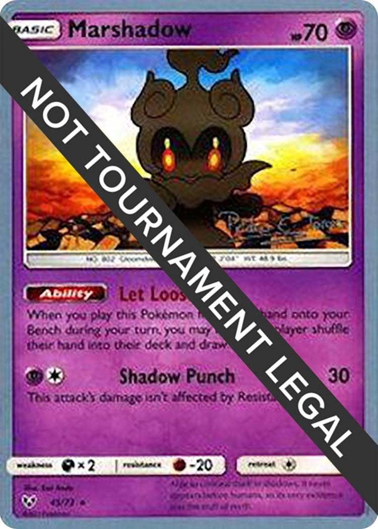 Image for Marshadow - 2018 (Pedro Eugenio Torres) (45/73) (World Championship Decks) - Pokemon