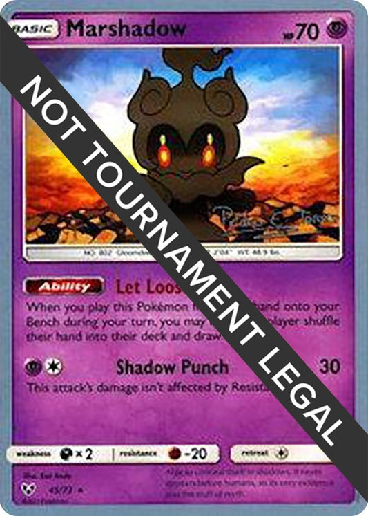 Image for Marshadow - 2018 (Pedro Eugenio Torres) (45/73) (World Championship Decks) - Pokemon