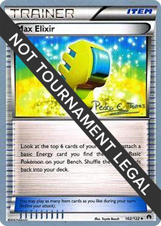 Image for Max Elixir - 2018 (Pedro Eugenio Torres) (102/122) (World Championship Decks) - Pokemon