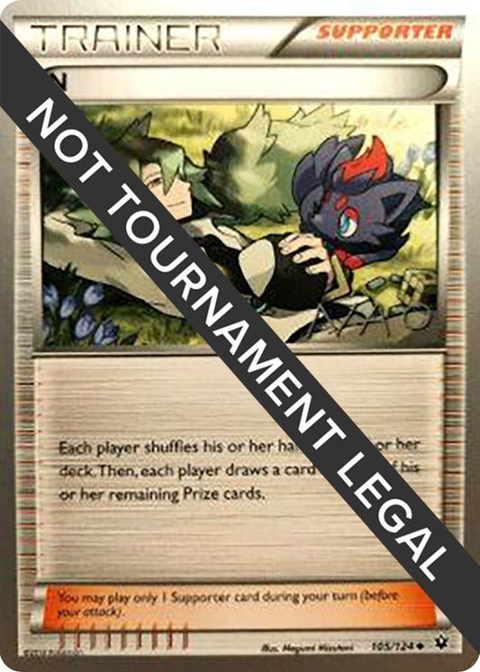 Image for N - 2018 (Naohito Inoue) (105/124) (World Championship Decks) - Pokemon