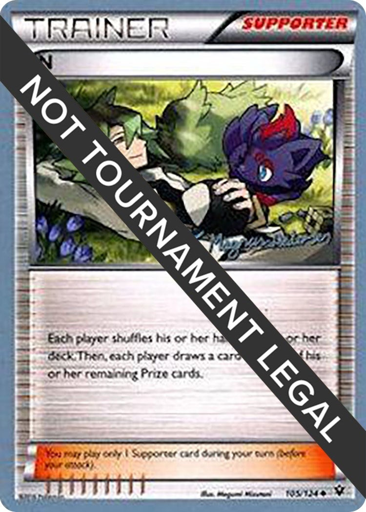 Image for N - 2018 (Magnus Pedersen) (105/124) (World Championship Decks) - Pokemon